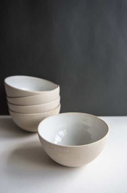 Handmade Stoneware Soup Bowl