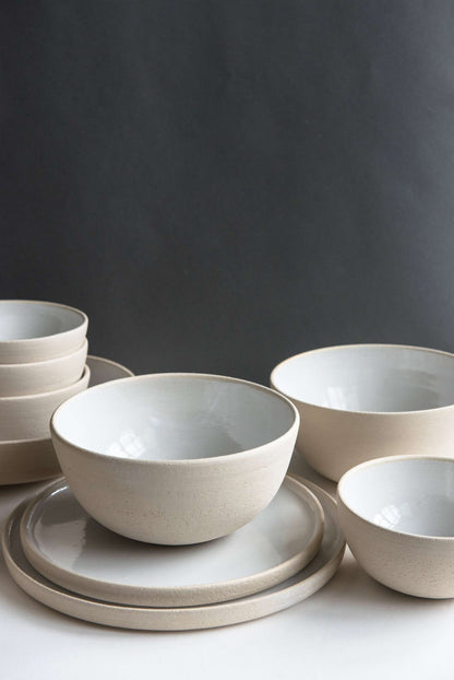 Handmade Stoneware Soup Bowl