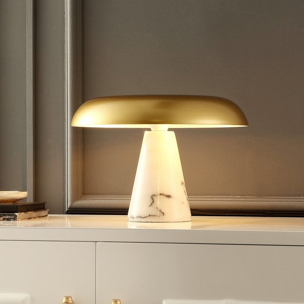 VAUGHAN BRASS METAL TABLE LAMP