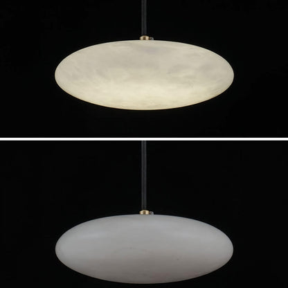 TONGOTDI Round Marble Pendant Lamp