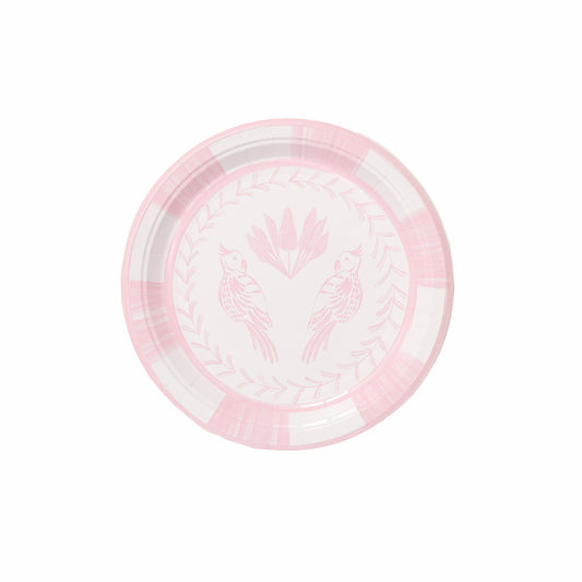 Lovebirds Josephine Salad and Dessert Plates - 8 pack