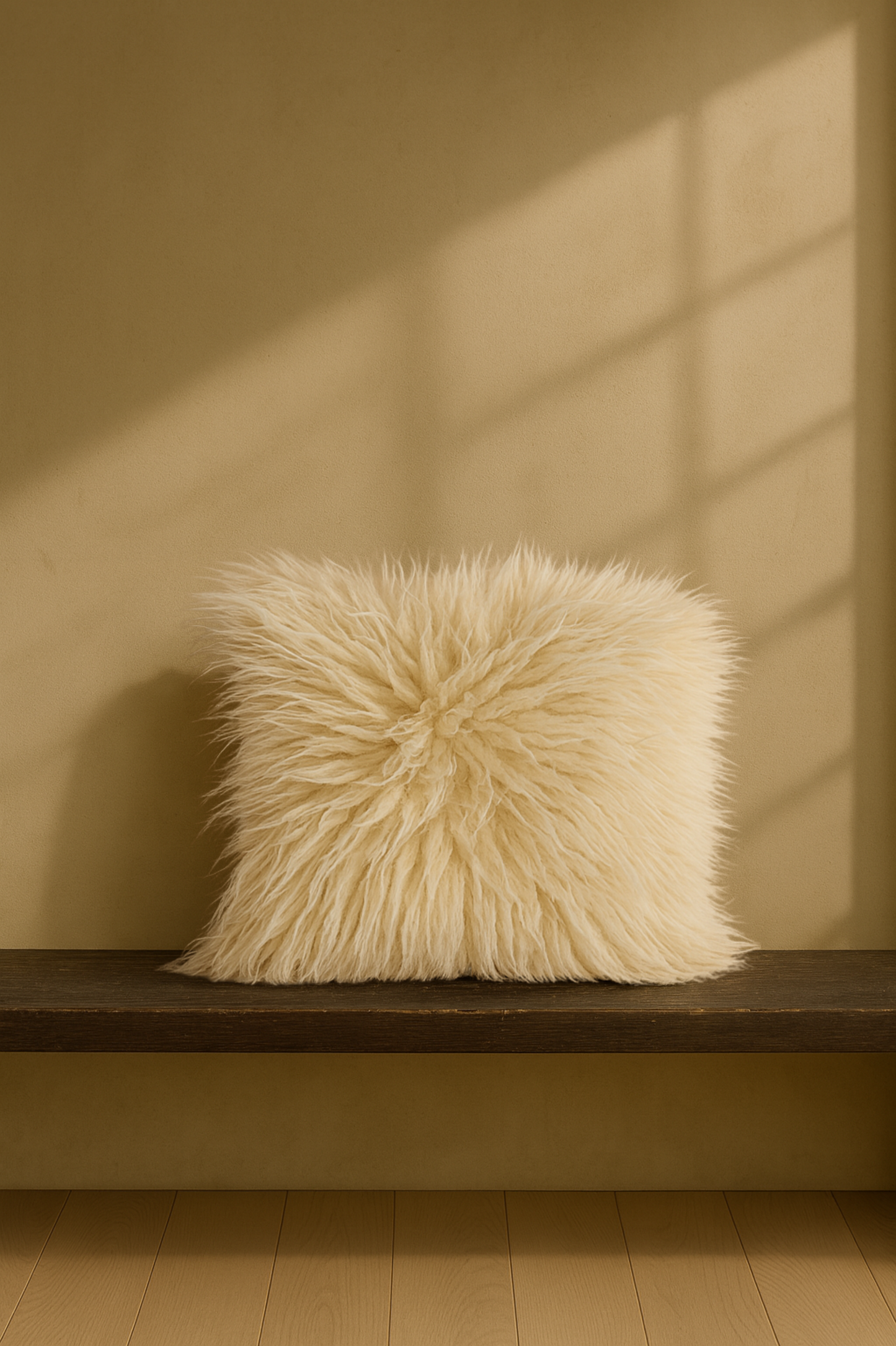 Furry Wool Pillow