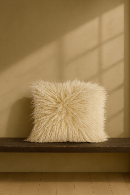 Furry Wool Pillow