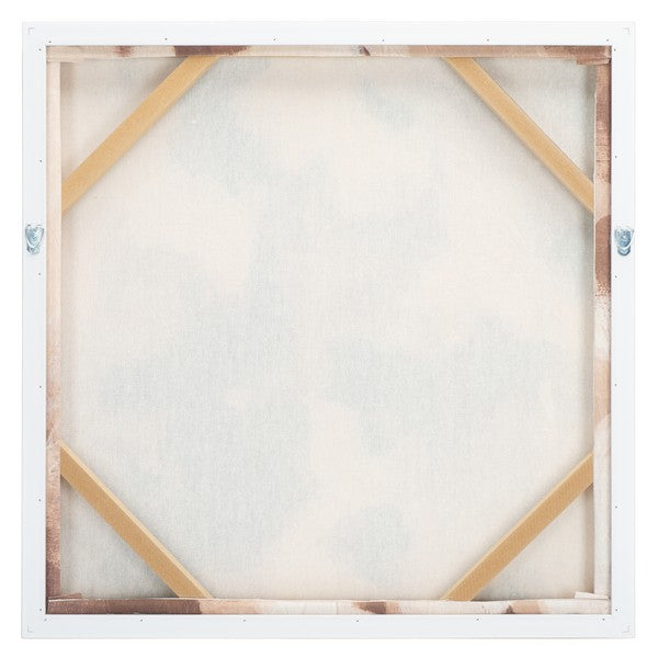 Coffee Cake Framed Linen Canvas
