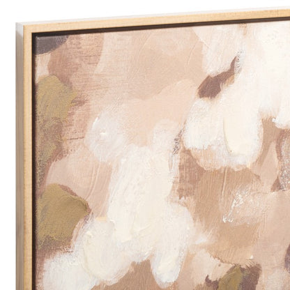 Coffee Cake Framed Linen Canvas