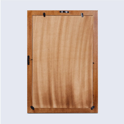 Make to Order Chevron Brown Mirror Bone Inlay Collection in 4 Sizes