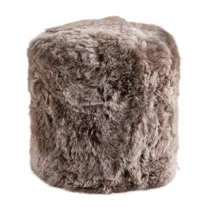 Icelandic Sheepskin Tuffet Brown