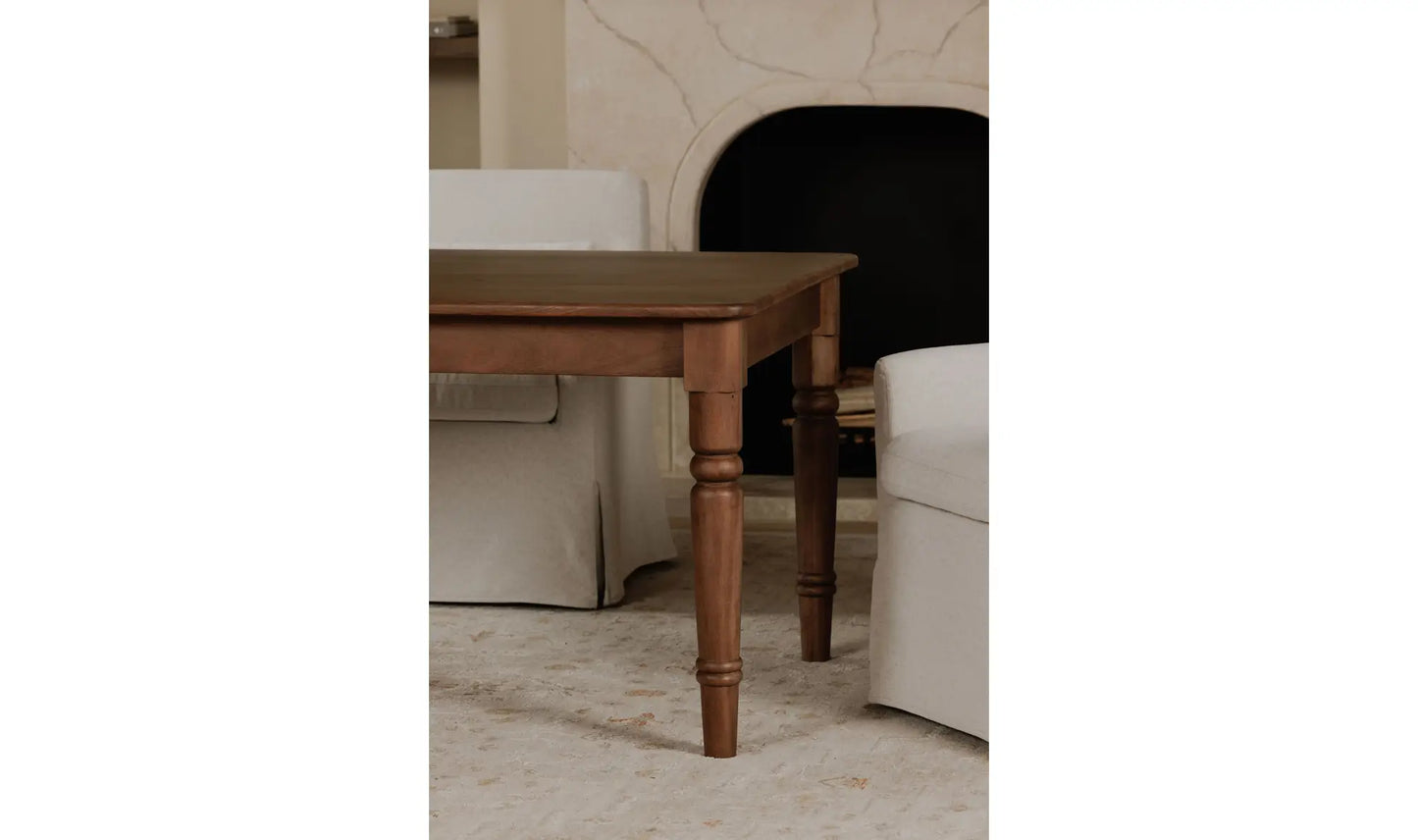 Russet Dining Table Brown