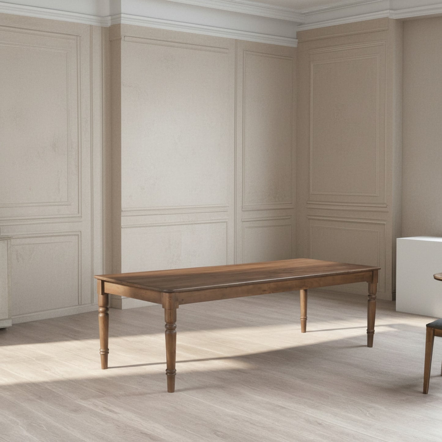 Russet Dining Table Brown