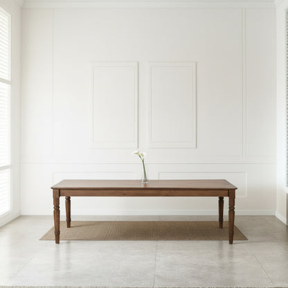 Russet Dining Table Brown