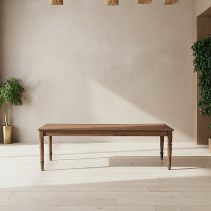 Russet Dining Table Brown