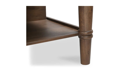 Russet Kitchen Island Brown