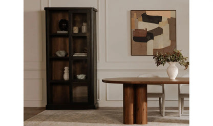Mona Tall Cabinet Black