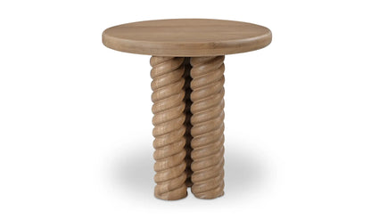 Treccia Side Table Oak