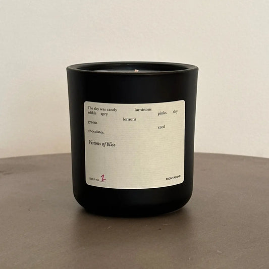 Visions of Bliss - Saffron and Cedar Candle