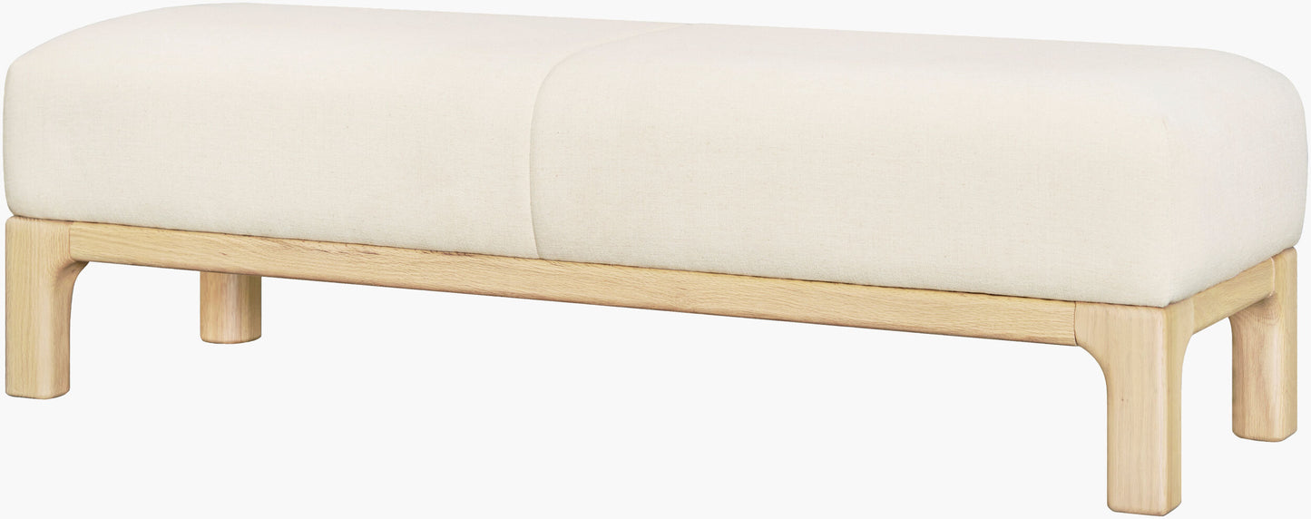 Bradly Bench- Beige