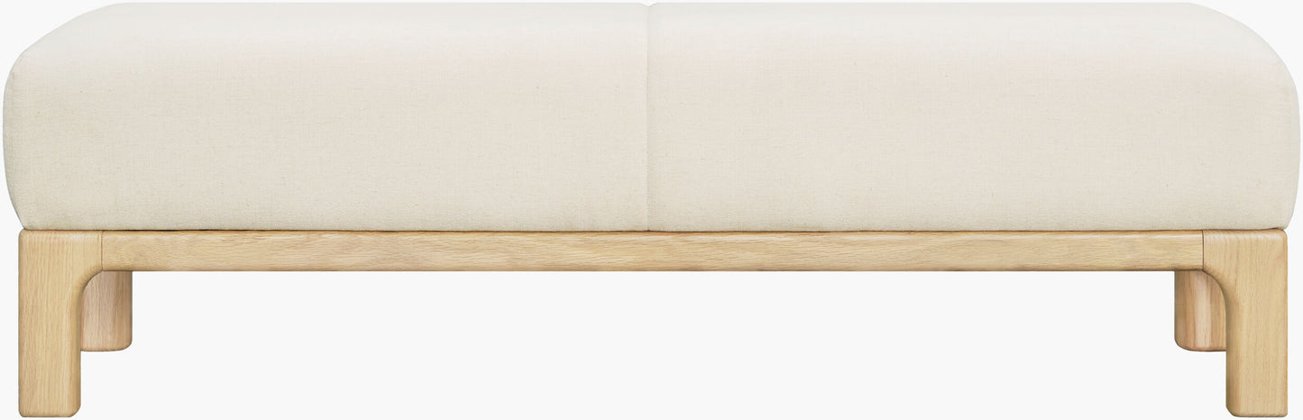 Bradly Bench- Beige