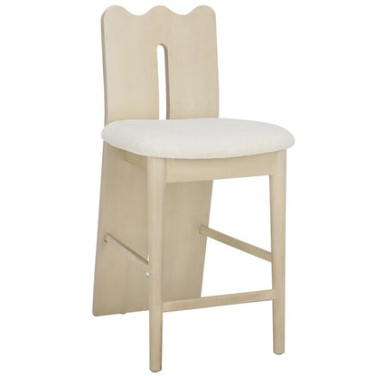 Kieran Counter Stool - Ivory