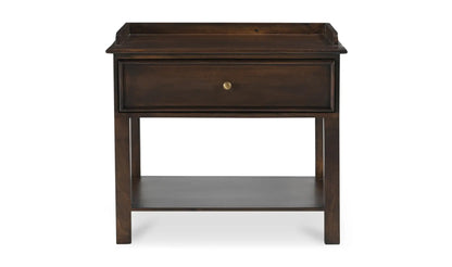 Maeve Nightstand Dark Brown