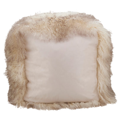 Mongolian Lamb Fur Pouf