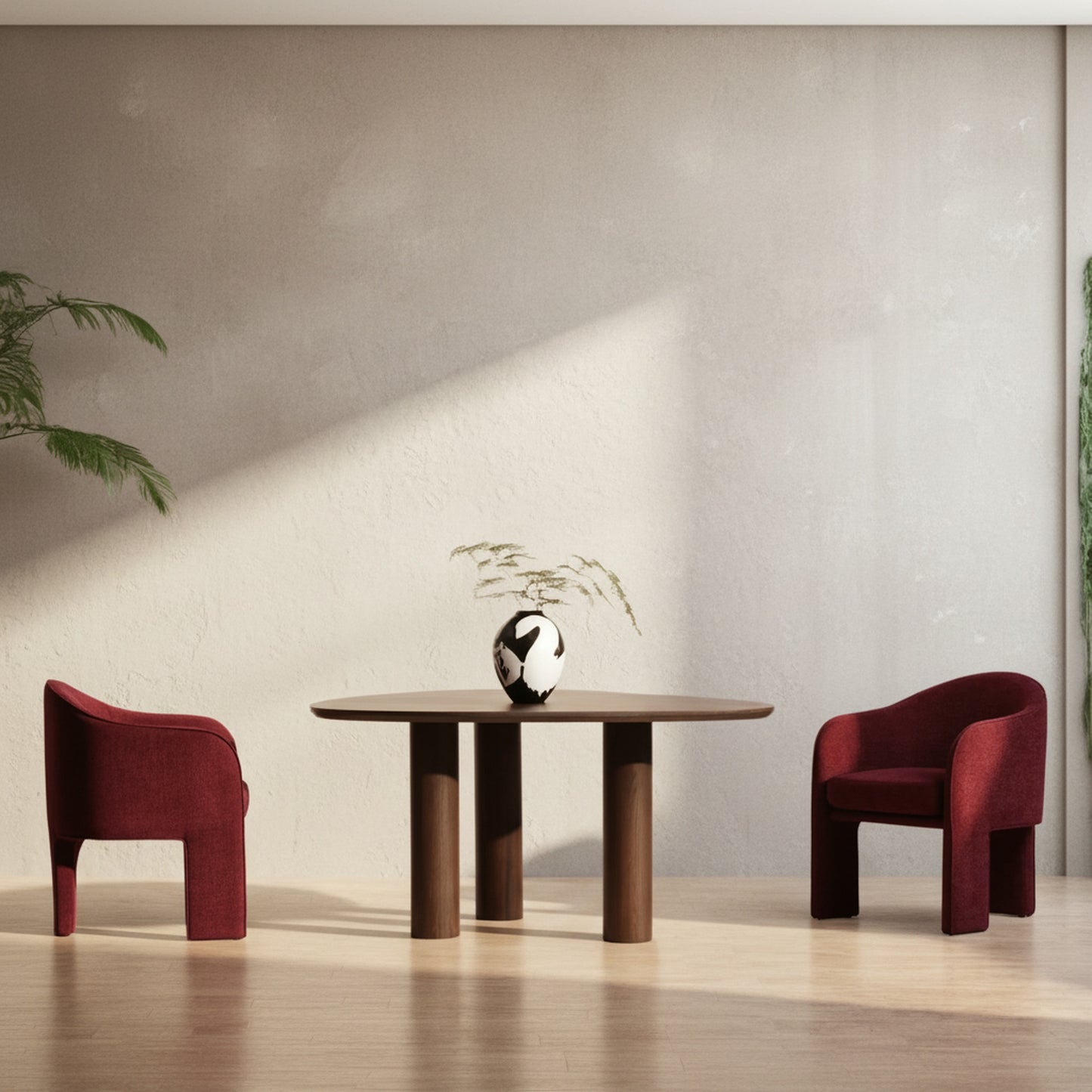 Clara Dining Chair Plum