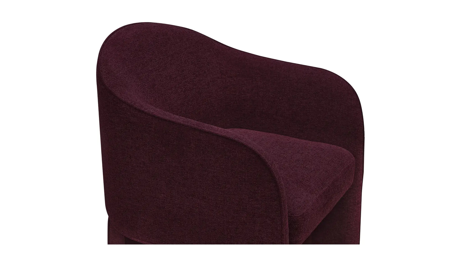 Clara Dining Chair Plum