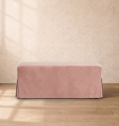 Andrea Slipcover Dining Bench