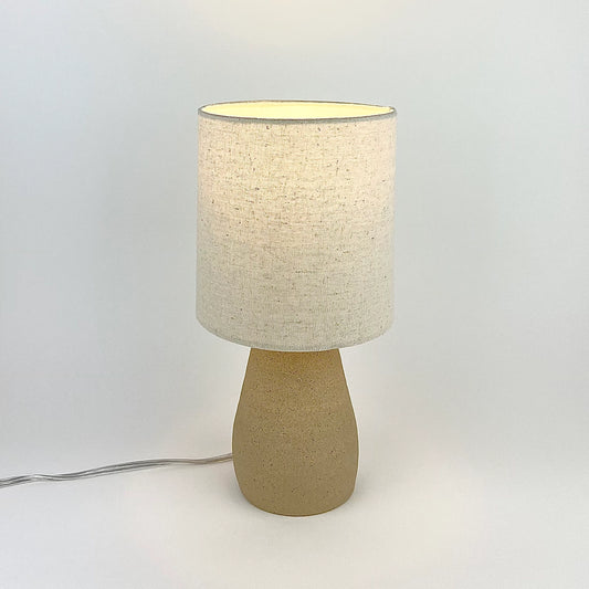 Handmade Ceramic Lamp - Oat