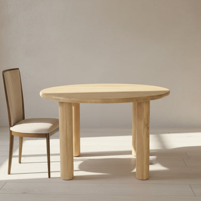 Milo Round Dining Table Oak