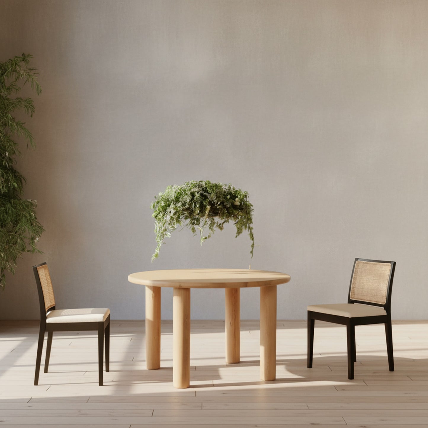 Milo Round Dining Table Oak