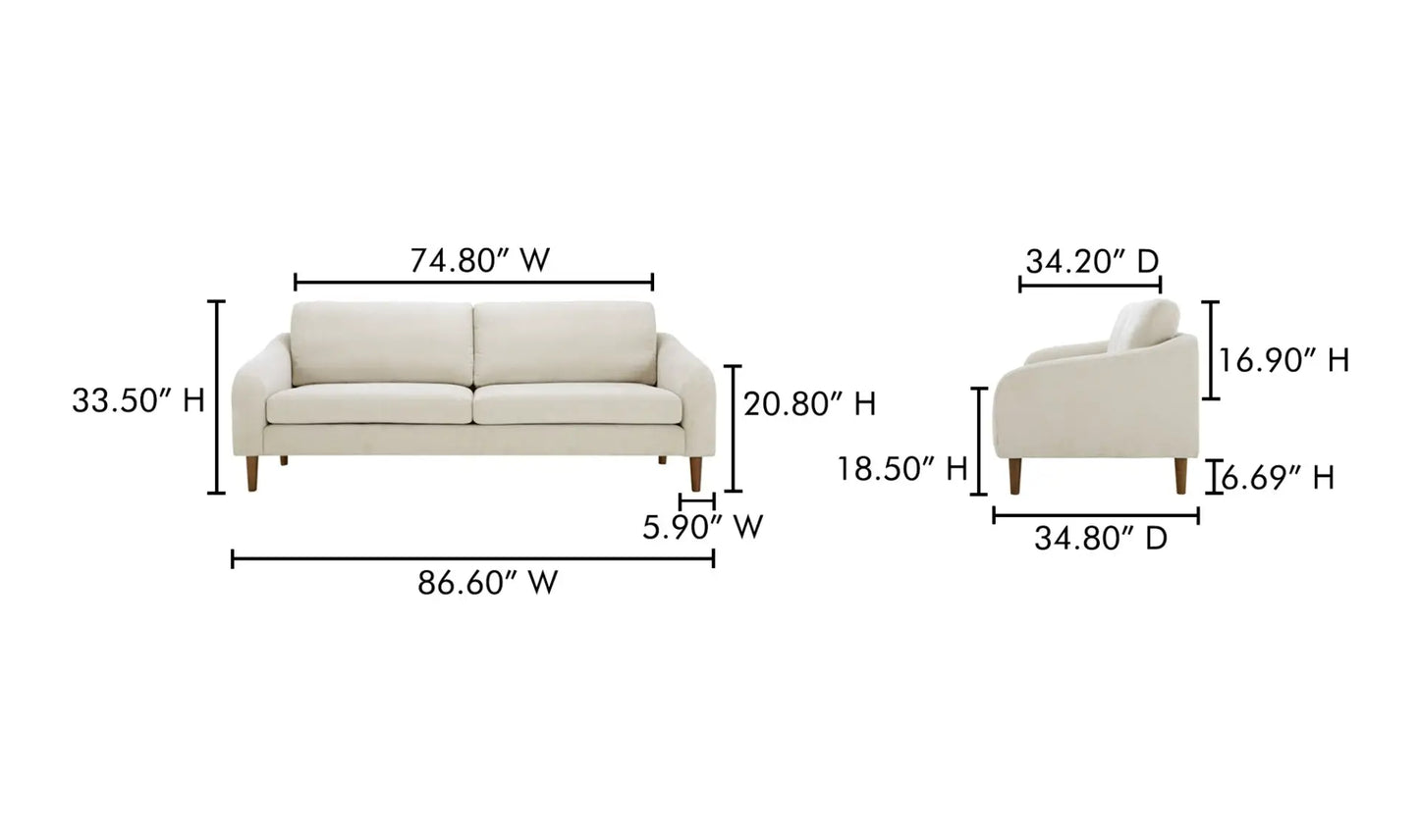 Quinn Sofa Cedar Green