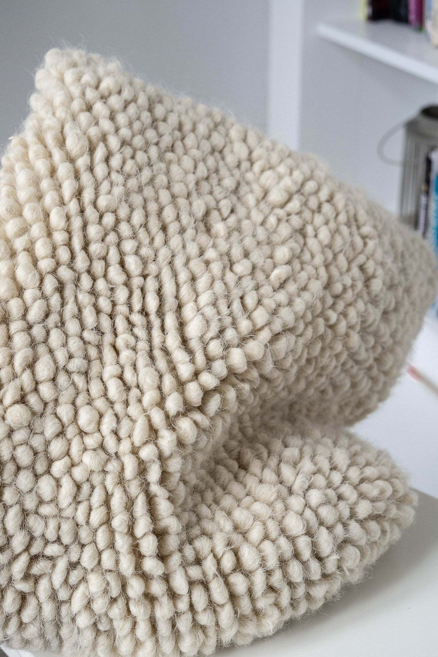 Handwoven Wool Pillow