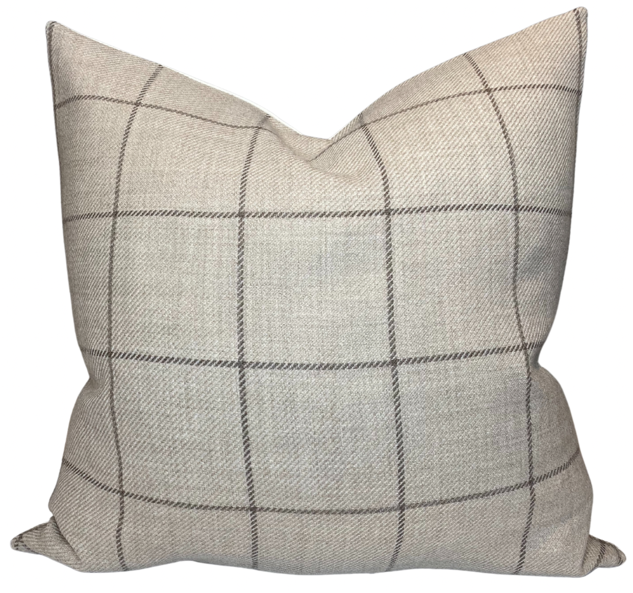 Bancroft Wool Pillow Cover in Malt Brown,