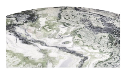 Celia Round Dining Table Green Onyx Marble
