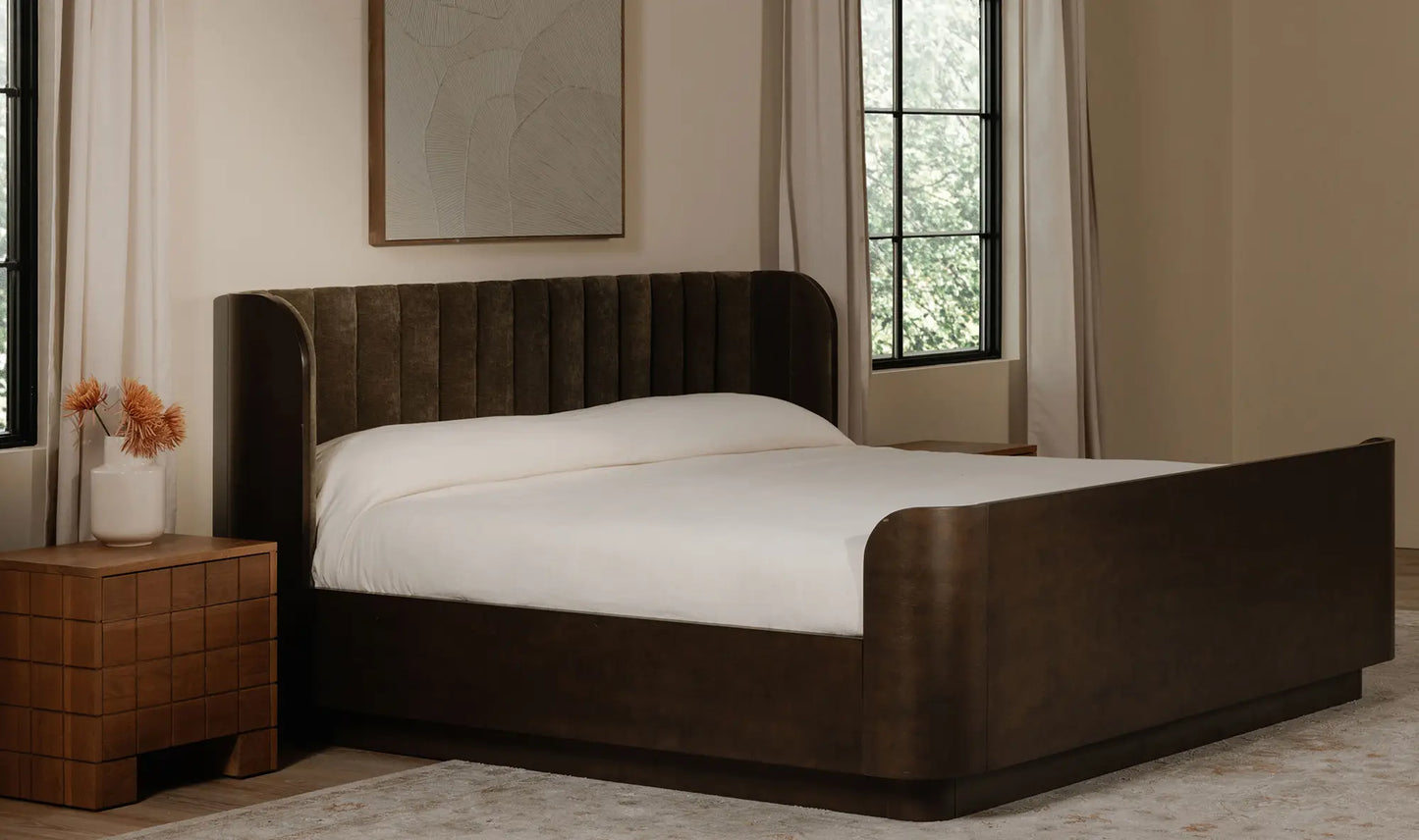 Gia Nightstand Brown