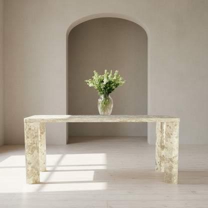 Segment Dining Table Panther Stone Beige