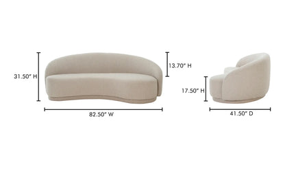 Excelsior Sofa Shiitake Beige