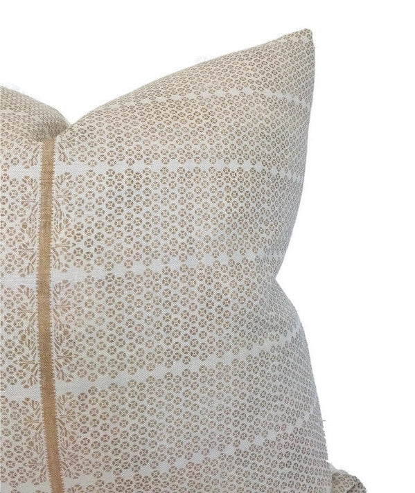 Madu Pillow Cover in Sand Brown