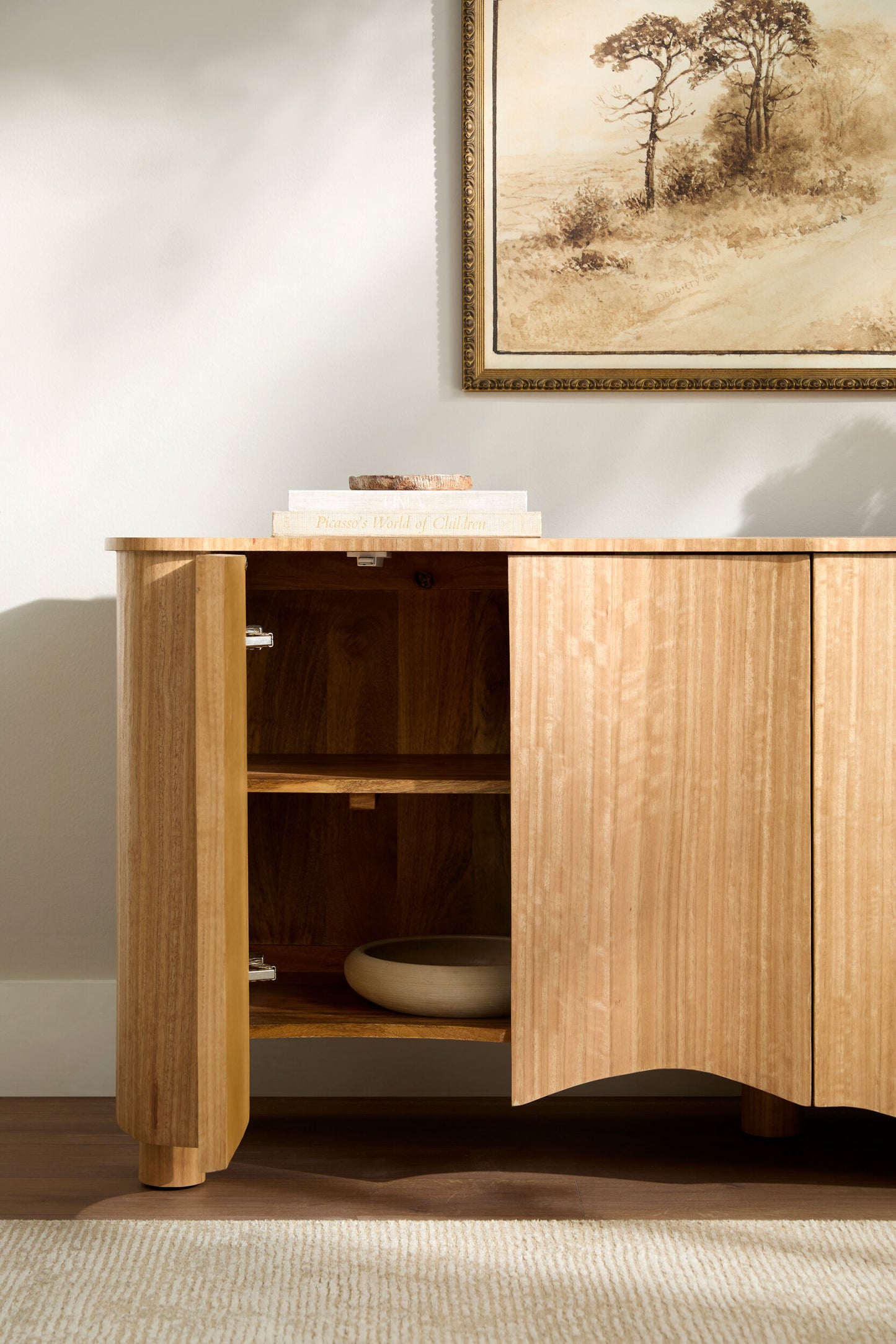 Marron Sideboard