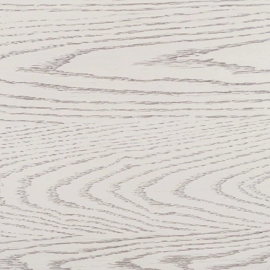 Scully 2 Drawer Nightstand - White Wash /Gold