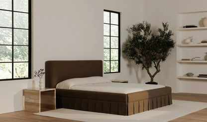 Maren King Bed Brown
