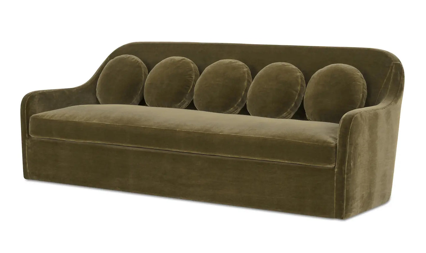 Amelie Dark Green Sofa