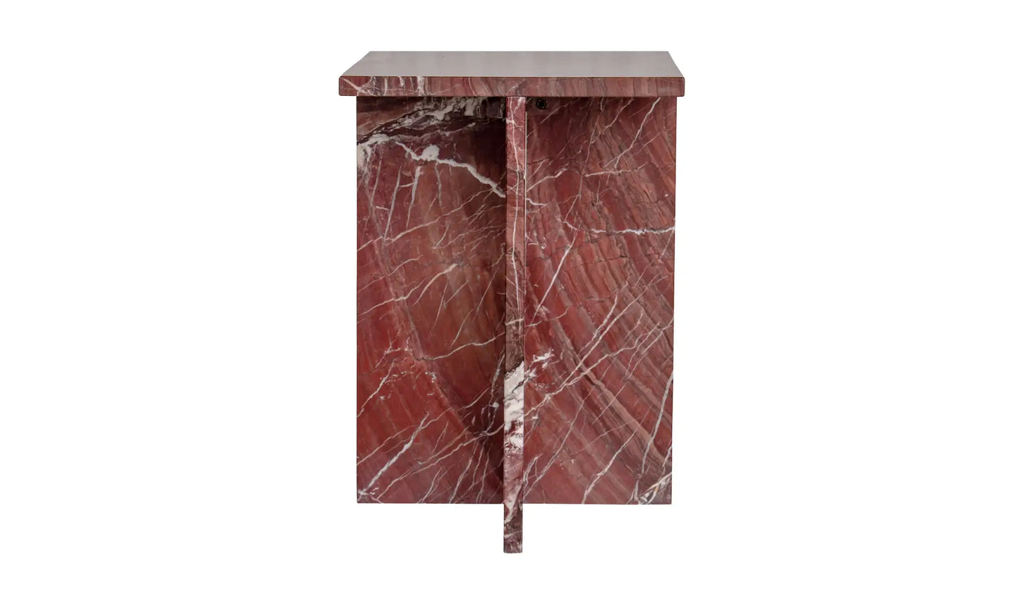 Sienna Red Accent Table