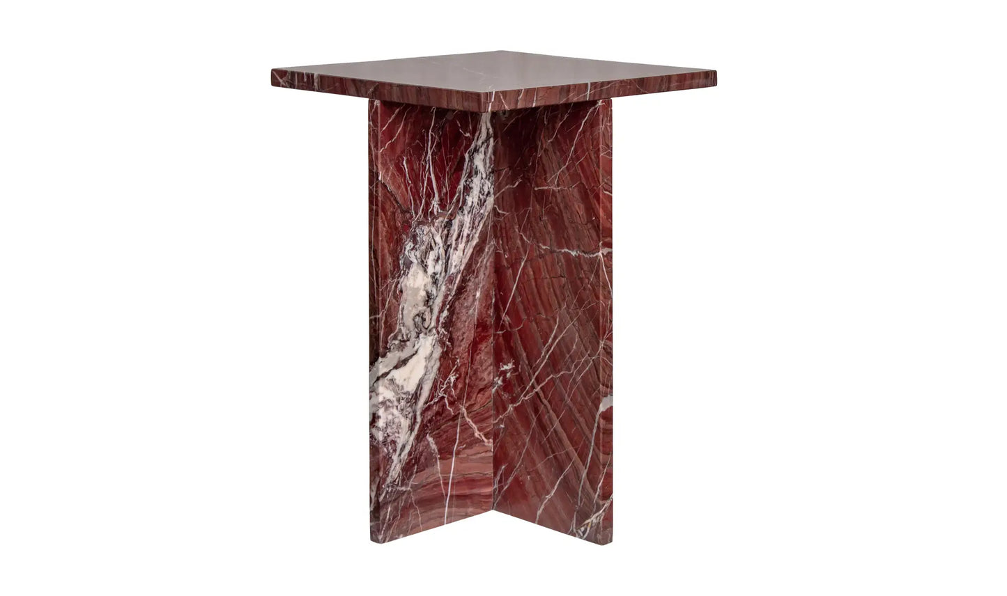 Sienna Red Accent Table