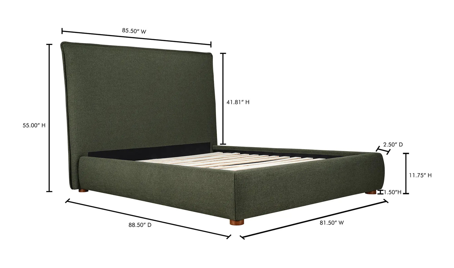 Luzon Bed Tall Headboard