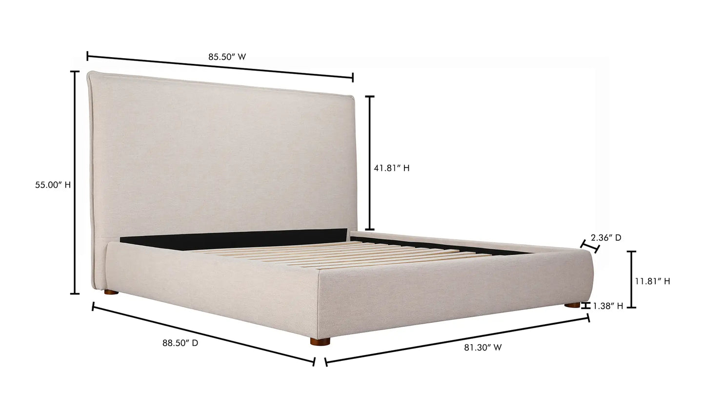 Luzon Bed Tall Headboard