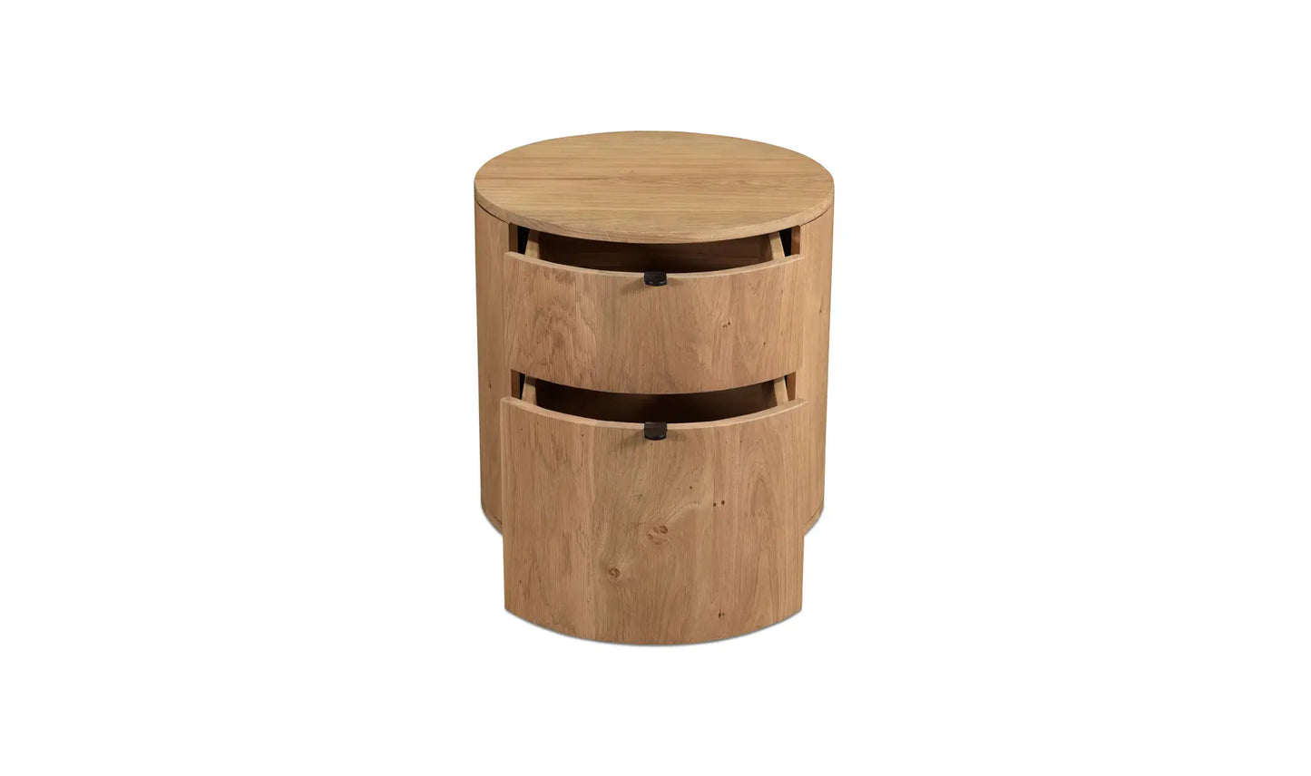 Teddy Two Drawer Nightstand