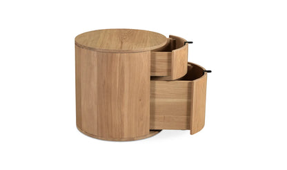 Teddy Two Drawer Nightstand