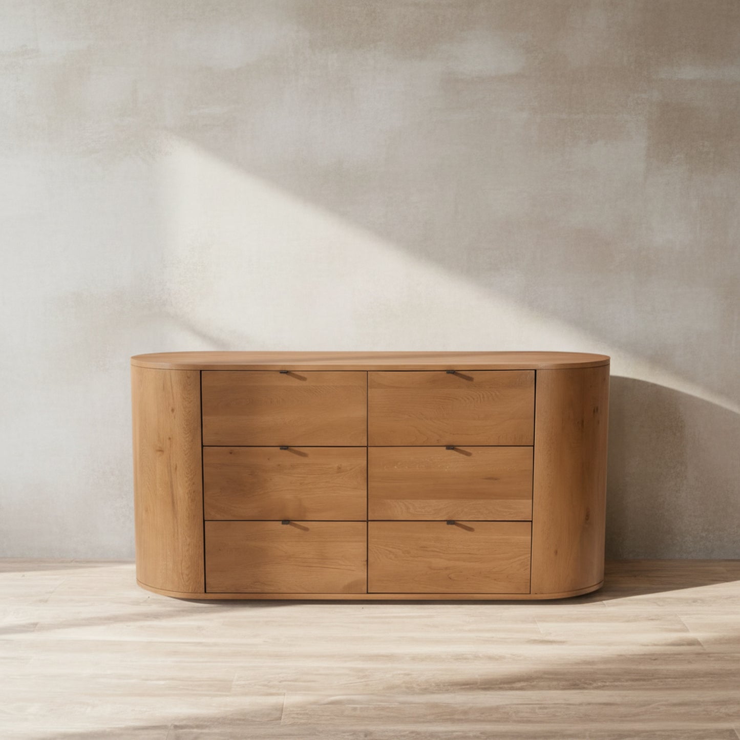 Theo 6 Drawer Dresser Natural