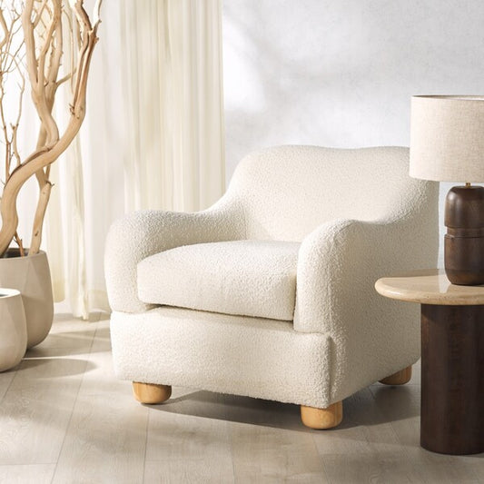 Dyanna Boucle Accent Chair
